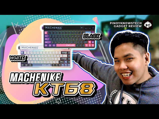 New Retro Style 60% Mechanical Keyboard! - Machenike KT68 Full Review