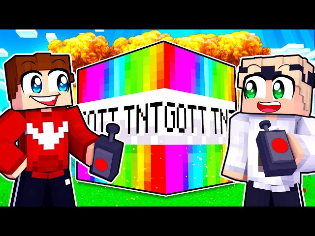 Die XXL TNT EXPLOSION in Minecraft!