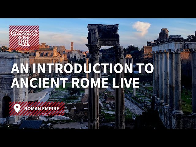 Ancient Rome Live is an educational platform on Rome & Empire