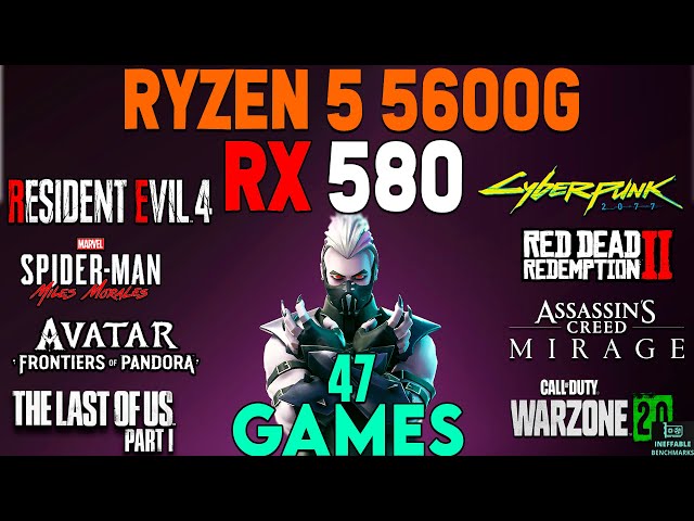 RX 580: Test in 48 *Latest* Games (2023)