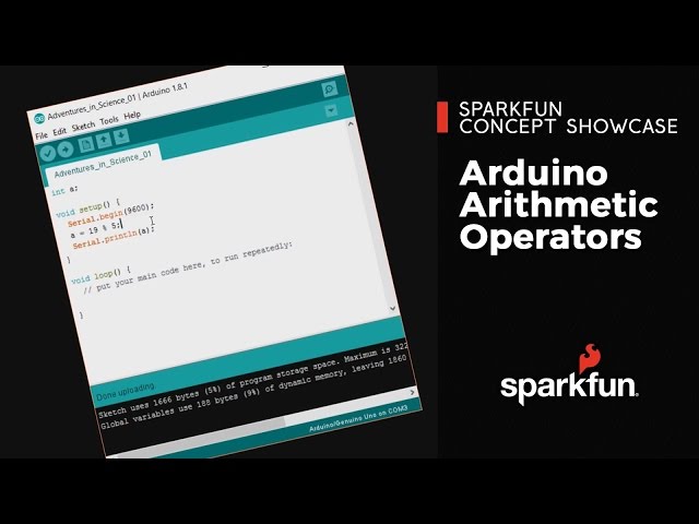 Arduino Arithmetic Operators