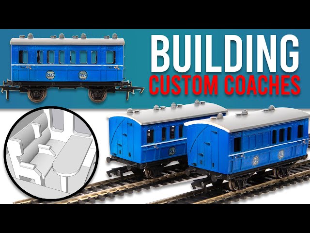 Scratch-Building Custom Pre-Grouping Train Coaches