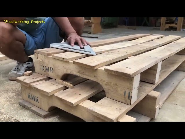8 Amazingly Perfect Pallet Wood Recycling Projects // Cheap Furniture Design From Wooden Pallets