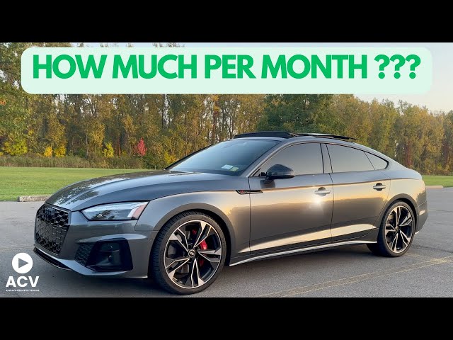 How Much Money Does My Audi S5 Cost Me Per Month?