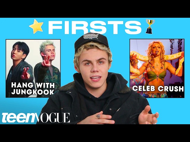 The Kid LAROI Remembers His "Firsts" | Teen Vogue
