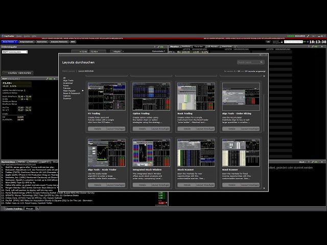 CapTrader - Grundlagen Trader Workstation TWS - Mosaic Teil 2/10