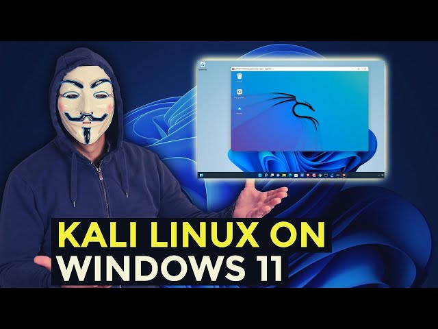 Kali Linux Windows 11 App with GUI and sound // Updated simple steps for 2022