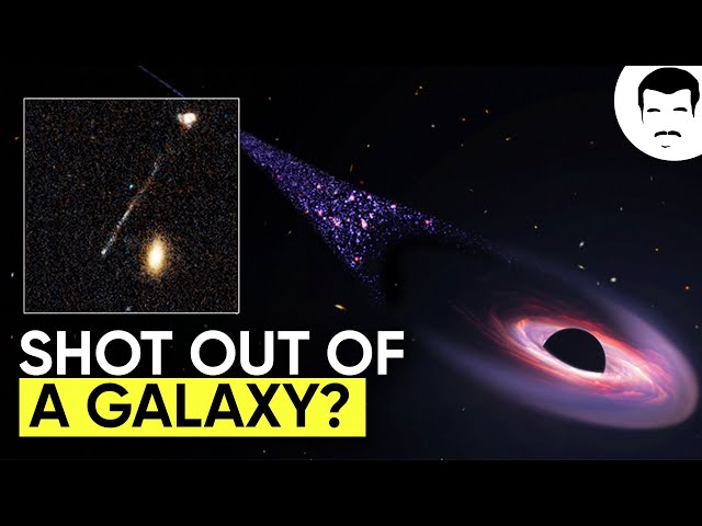 Is A Runaway Black Hole Creating A Trail of Stars? | Neil deGrasse Tyson Explains...