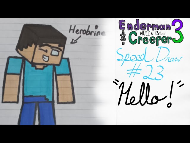 "EAC3NR" Speed Draw #23: "Hello!"
