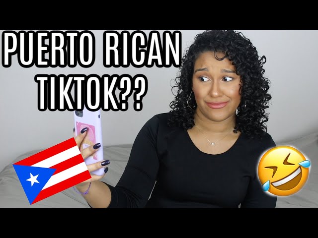 PUERTO RICAN TIKTOK IS A THING? | Natalia Garcia