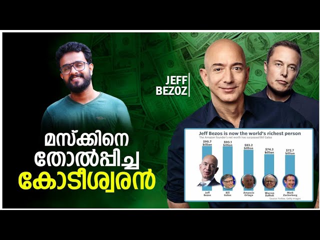 Elon Musk നെ പിന്നിലാക്കിയ Jeff Bezos ന്റെ കഥ ! Inspirational Story Of Amazon Founder ! Anurag Talks