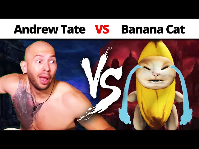 Andrew Tate vs. Banana Cat [MEME Fight Night]