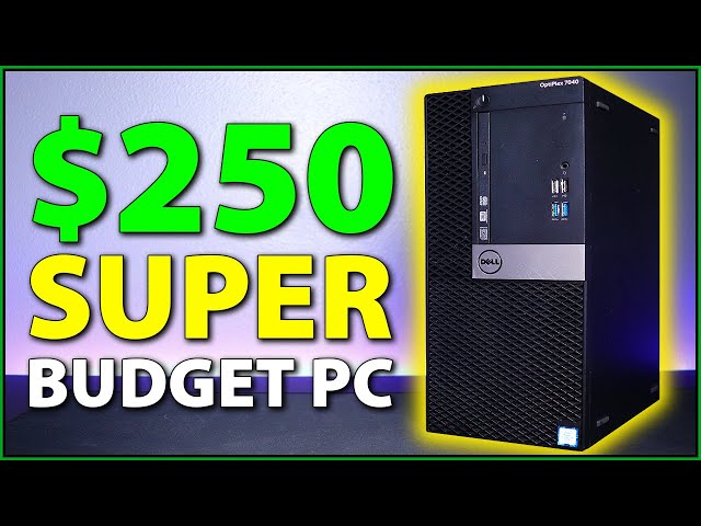 $250 Budget Gaming PC That Plays ANYTHING... what's the catch?!