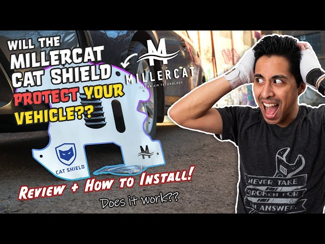 Should you buy the MillerCAT Cat Shield catalytic converter anti-theft shield? Review+Install Guide!