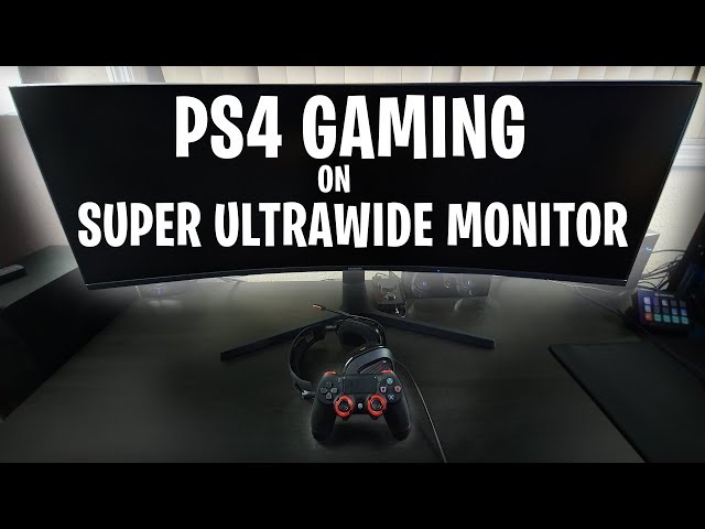 Console Gaming on a Super Ultra-Wide Monitor?