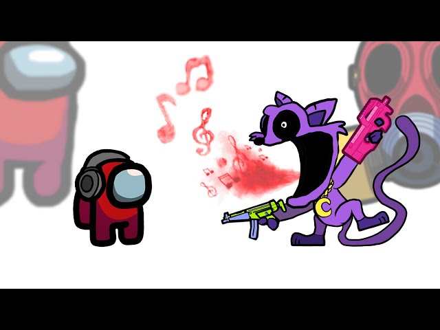 Mini Crewmate Plays Concert with Poppy Playtime 3 Characters | Among Us