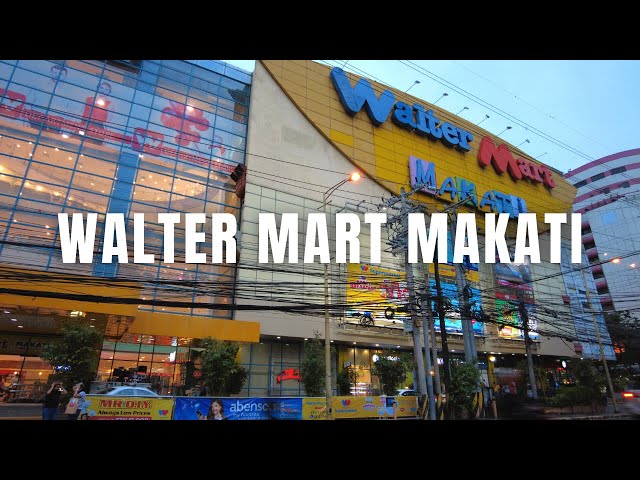 [4K] WALTER MART MAKATI Walking Tour | Philippines
