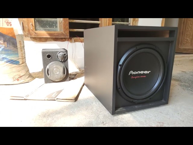 Pioneer Ts W1212D4 Champion Series Subwoofer 1600W | Subwoofer Bass Design
