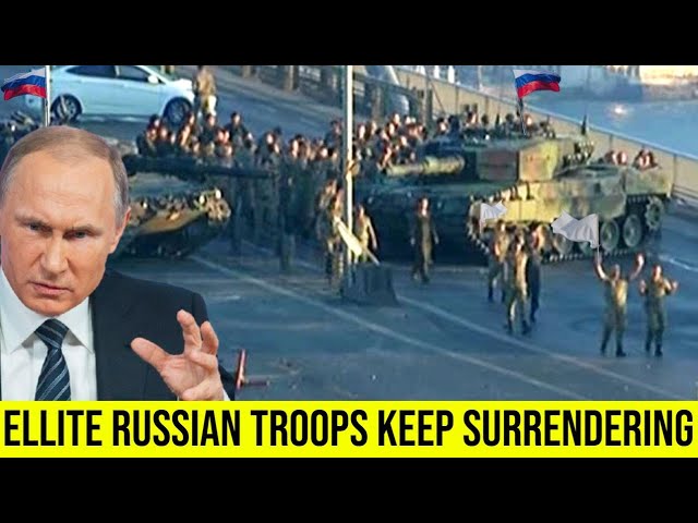 PUTIN IS DONE! Elite Russian Soldiers Surrendered in Ukraine as a revolt against Putin's war.
