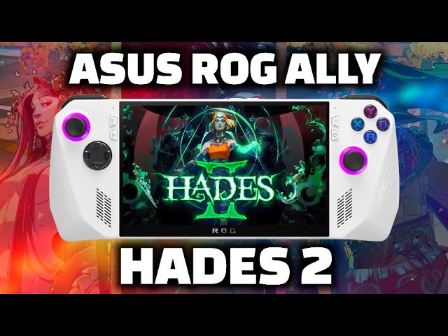 ASUS Rog Ally - HADES 2 - Performance Review! (Z1 Extreme)