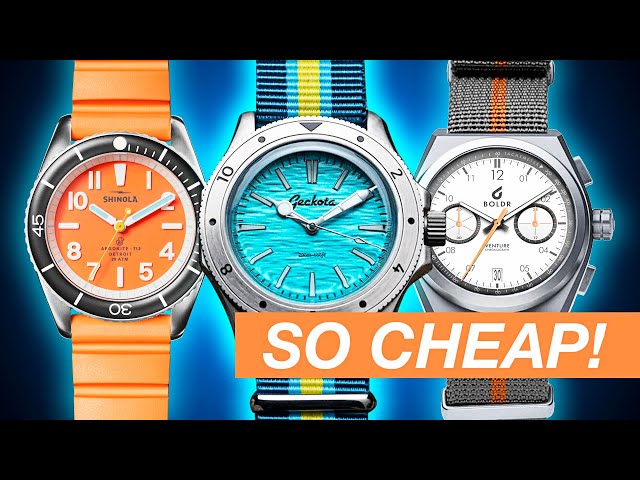10 BARGAIN Watches You CAN'T Miss