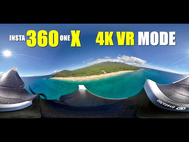 Insta 360 One X Camera Full 4K VR Flight on Parrot DISCO 4GLTE Mod Drone