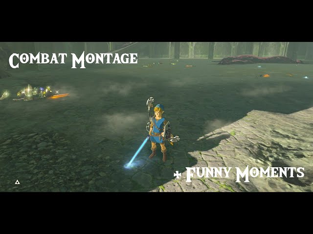 Zelda Breath of the Wild Combat montage + funny moments