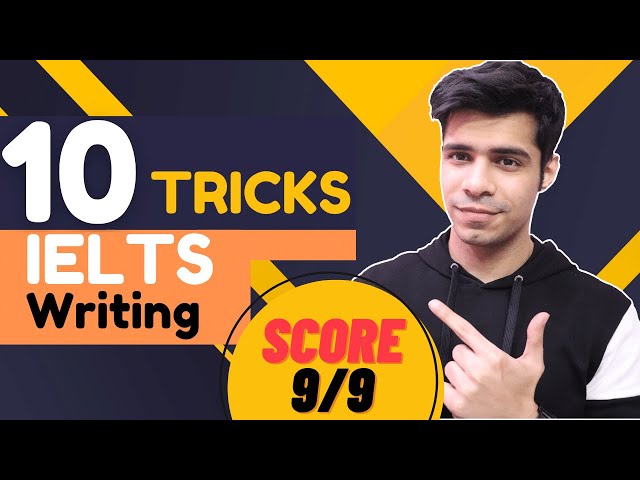 IELTS Writing: 10 Tips and Tricks to score 9 bands | Strategies Revealed - No Coaching Needed