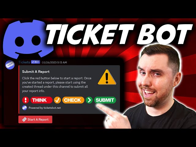 How to Set Up a Discord Ticket Bot (Tickets Bot Tutorial)