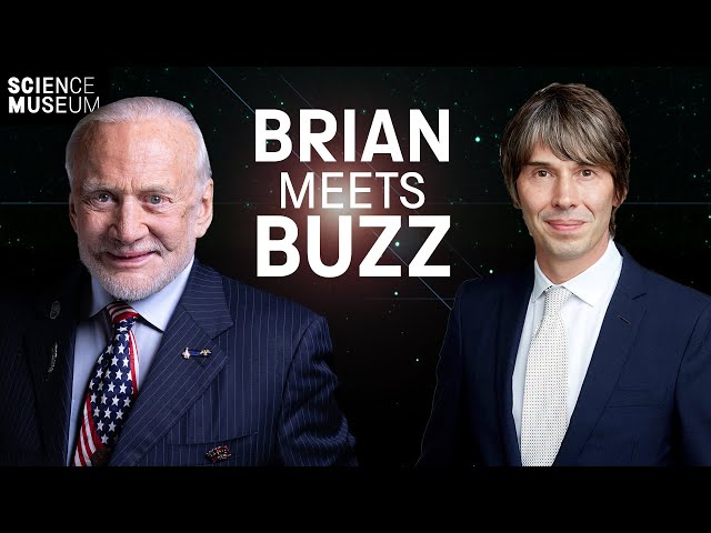 Professor Brian Cox meets Buzz Aldrin