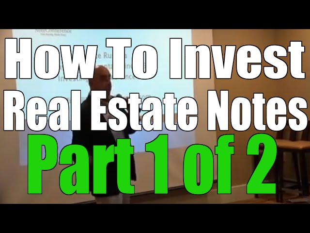 How To Invest In Real Estate Notes Part 1 of 2 | Learn real estate investing Baltimore