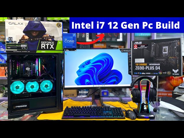 Intel 12 Gen Core i7-12700KF Gaming Pc Build Mumbai | Krazzy Computer Valley