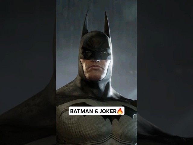 Batman & Joker 🤡🔥 #batman #batmanarkham #batmanarkhamasylum #batmanarkhamshadow #joker#dc #dccomics