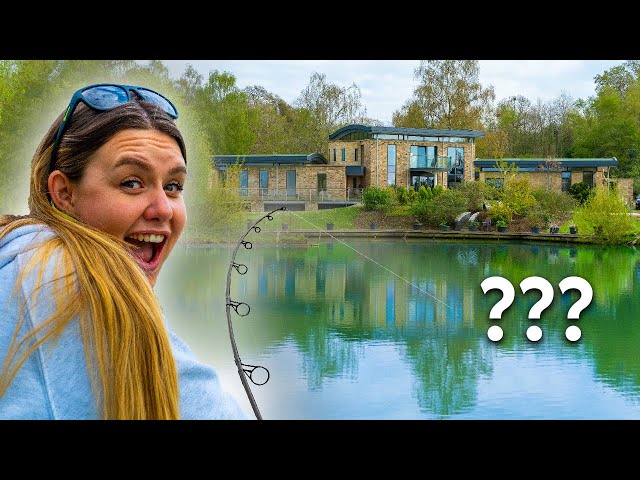 Exploring A MILLIONAIRE's Hidden Pond!