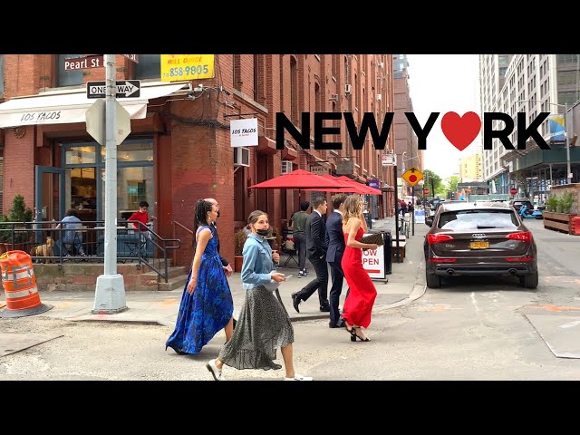 [4K]🇺🇸Walking NYC: Brooklyn Tour / DUMBO, Flea Market,  Manhattan Bridge (Part 1)  May 2021