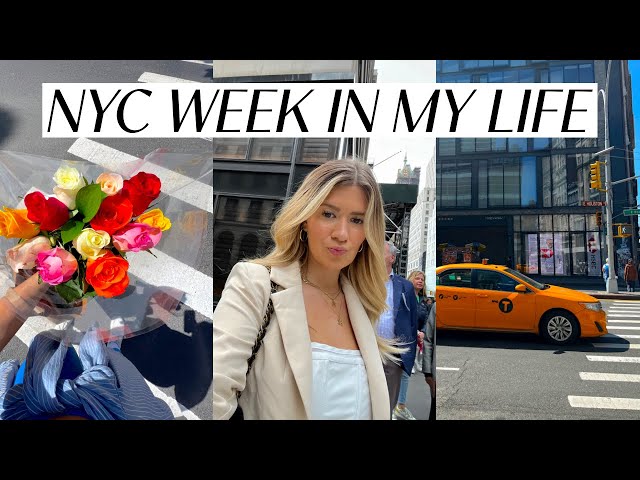 week in my life in NYC 🗽🚕 (1 hour long)