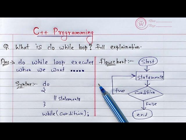 C++ Do While Loop | Learn Coding