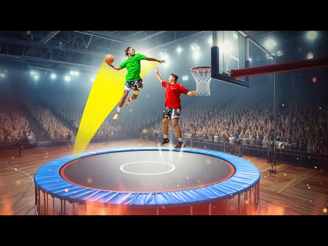 I Hosted the Craziest Trampoline Basketball Tournament Ever!