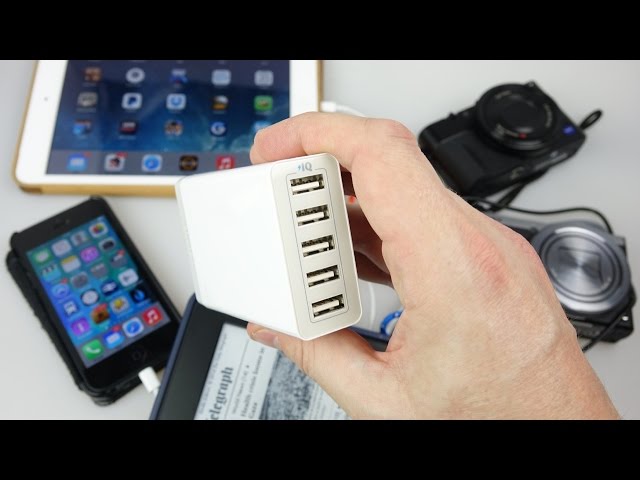 Simplify travel charging with the Anker 5 Port USB Charger
