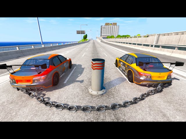 Satisfying Car Crashes Compilation #17 Beamng Drive (Car Shredding Experiment)
