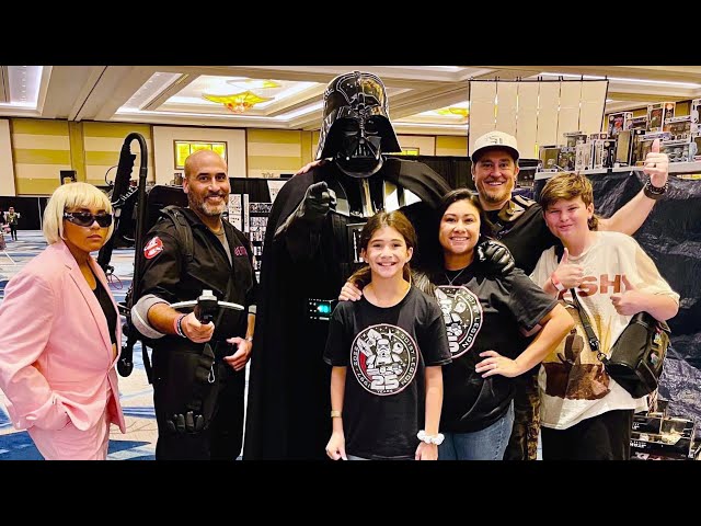 Darth Vader Wandering Fanboy Expo Orlando 2023