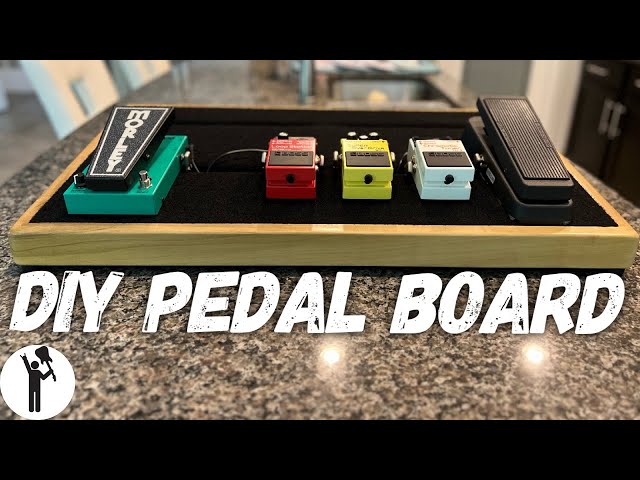 How I built an awesome DIY guitar pedal board from scratch.