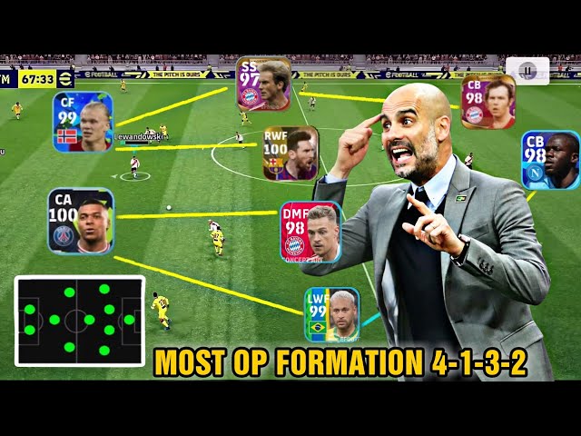 How To Get 4132 Formation In eFootball 2022 Mobile | Best Formation In eFootball