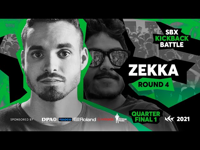 ZEKKA | Round 4 - Quarterfinal 1 | DILIP vs ZEKKA | SBX KICKBACK BATTLE 2021