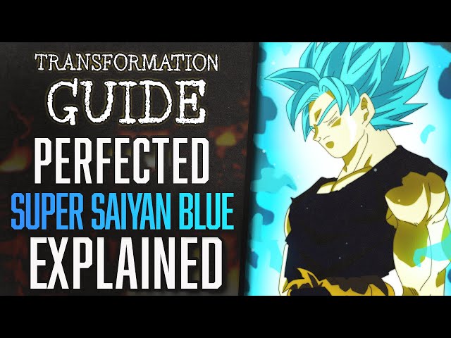 Perfected Super Saiyan Blue Explained