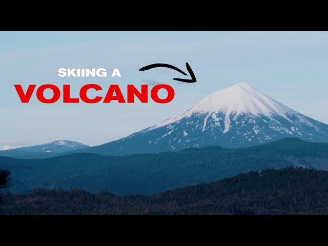I flew 5,424 miles to ski this Volcano (Mt. Mcloughlin, Oregon)