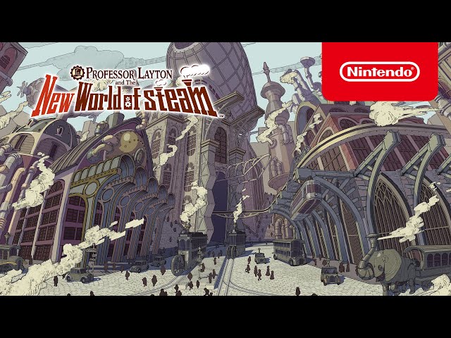 Professor Layton and the New World of steam –Teaser (Nintendo Switch)