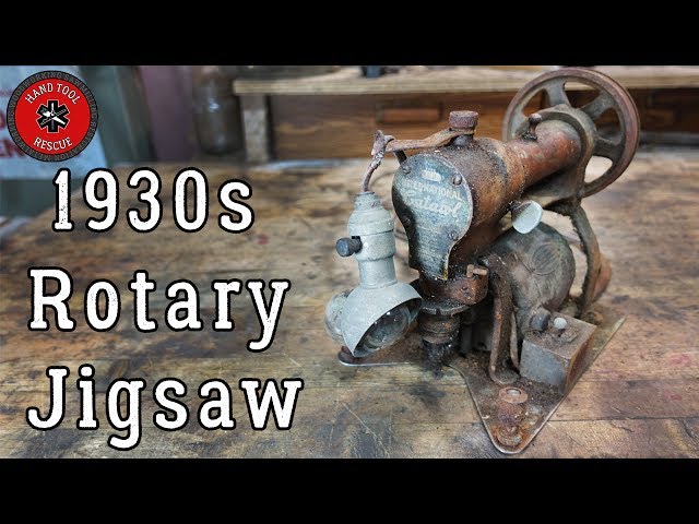1930s Rotary Jigsaw (Cutawl) [Restoration]