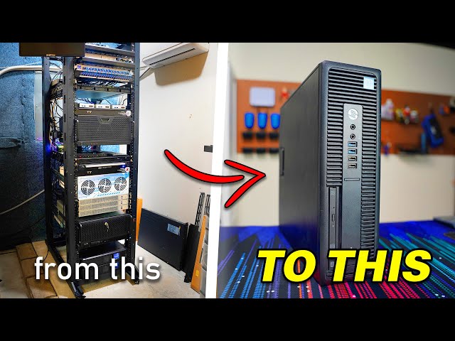 Downsizing my Home Lab to a SINGLE PC