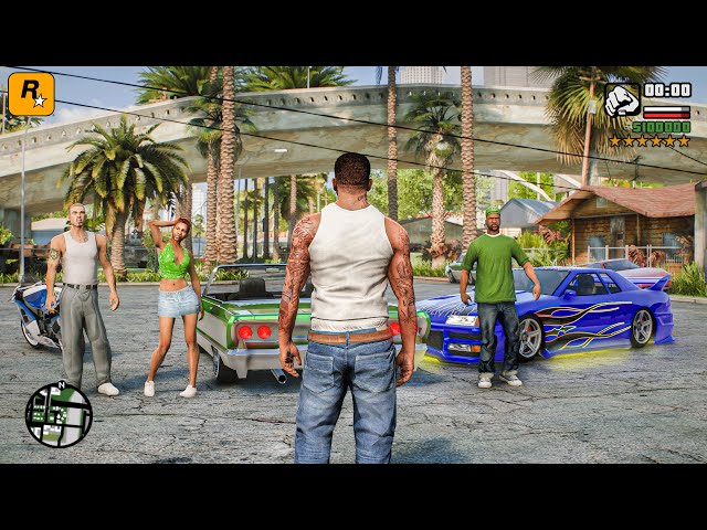 GTA SA Remake™ 2023 - Amazing Gameplay Showcase (Grand Theft Auto San Andreas Remake Concept)